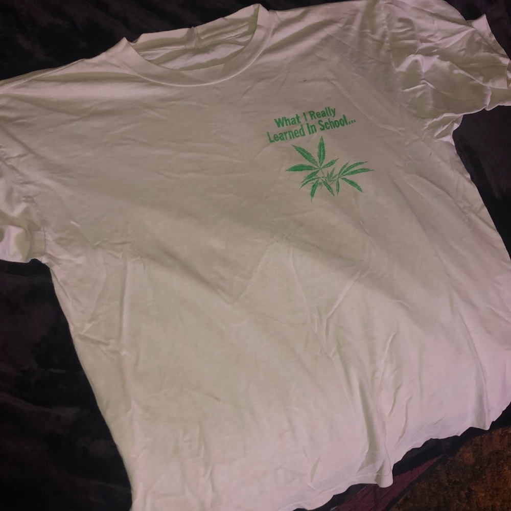 VERY RARE 1990’s “What I really learned in school” VINTAGE TEE